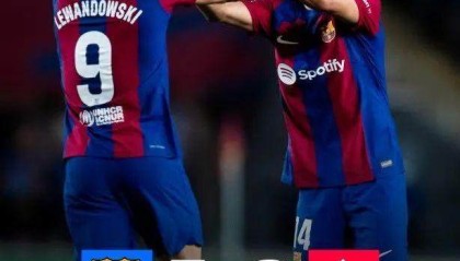 【西甲】10分钟3球！巴萨主场3比2神奇逆转塞尔塔